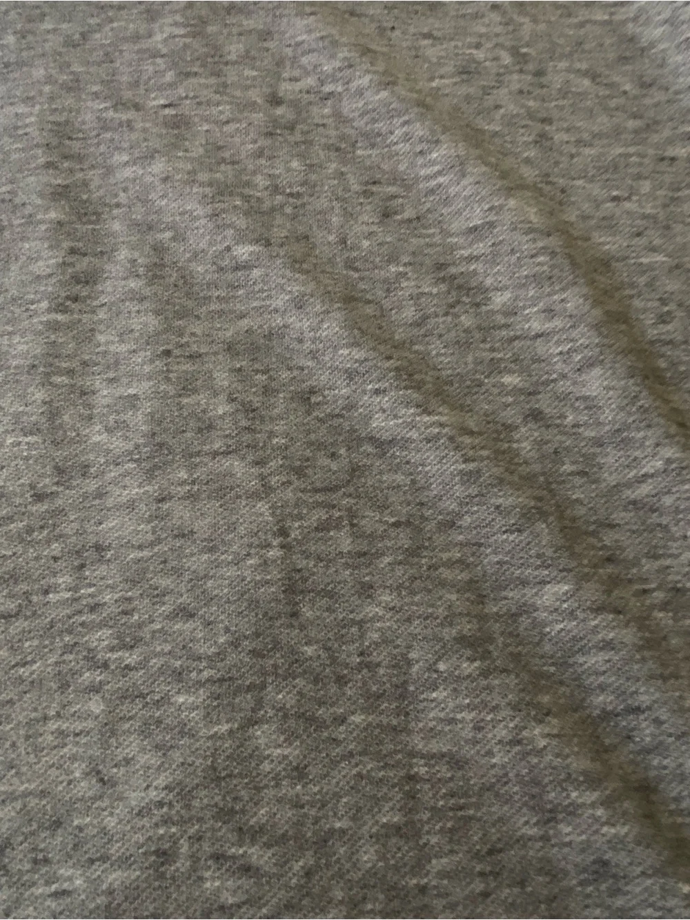 J. Crew Heather Gray 3/4 Sleeve Cotton Blend French Terry Shift Dress Size Large
